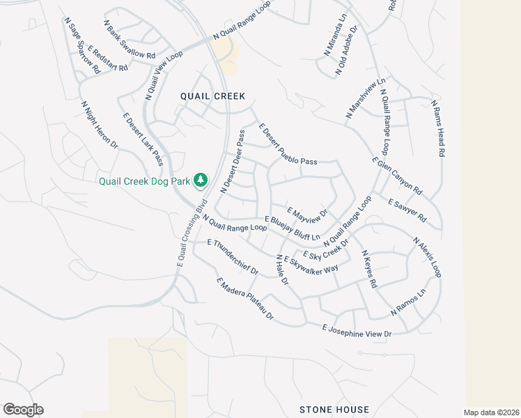 map of restaurants, bars, coffee shops, grocery stores, and more near 838 North Turquoise Vista Drive in Green Valley