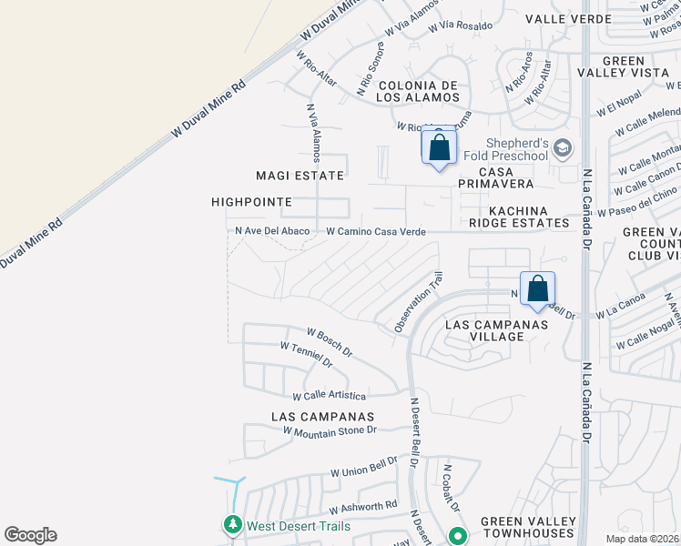 map of restaurants, bars, coffee shops, grocery stores, and more near 888 Paseo Cerro in Morado