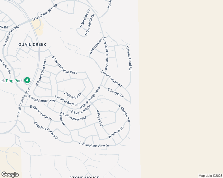 map of restaurants, bars, coffee shops, grocery stores, and more near 944 North Rhodes Drive in Green Valley