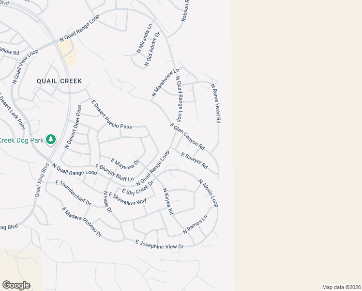 map of restaurants, bars, coffee shops, grocery stores, and more near 944 North Rhodes Drive in Green Valley
