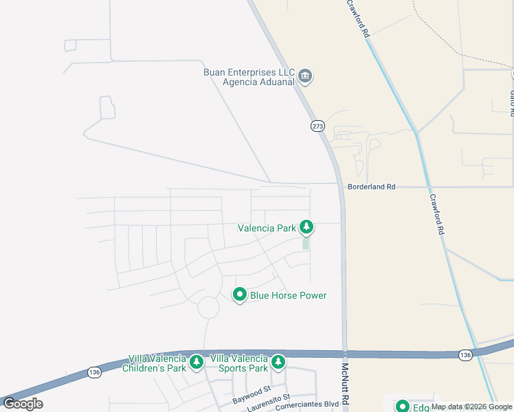 map of restaurants, bars, coffee shops, grocery stores, and more near 846 Nutmeg Park Street in Santa Teresa