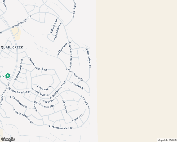 map of restaurants, bars, coffee shops, grocery stores, and more near 1043 North Rams Head Road in Green Valley
