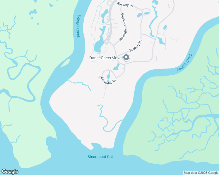 map of restaurants, bars, coffee shops, grocery stores, and more near 29 Seawatch Drive in Savannah