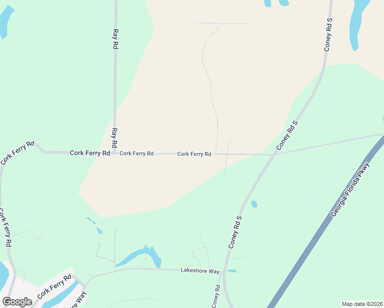 map of restaurants, bars, coffee shops, grocery stores, and more near 398 Cork Ferry Road in Cordele