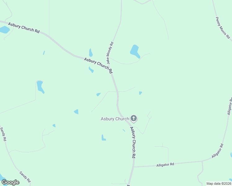 map of restaurants, bars, coffee shops, grocery stores, and more near 2000 Asbury Church Road in Baxley