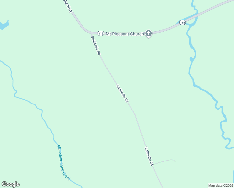 map of restaurants, bars, coffee shops, grocery stores, and more near 2417 Old Smithville Road in Smithville