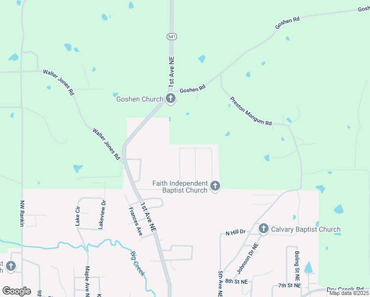 map of restaurants, bars, coffee shops, grocery stores, and more near 104 Short Street in Magee