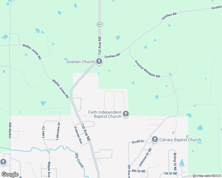 map of restaurants, bars, coffee shops, grocery stores, and more near 104 Short Street in Magee