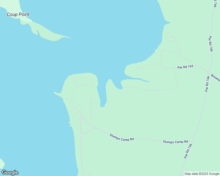 map of restaurants, bars, coffee shops, grocery stores, and more near 243 Par Road 745 in Winnfield