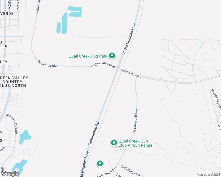 map of restaurants, bars, coffee shops, grocery stores, and more near South Old Nogales Highway in Sahuarita