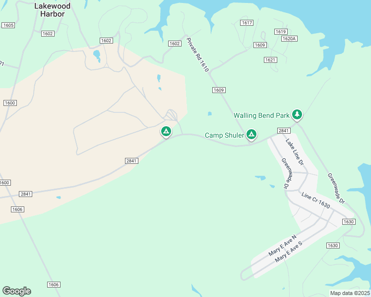 map of restaurants, bars, coffee shops, grocery stores, and more near in Lakewood Harbor