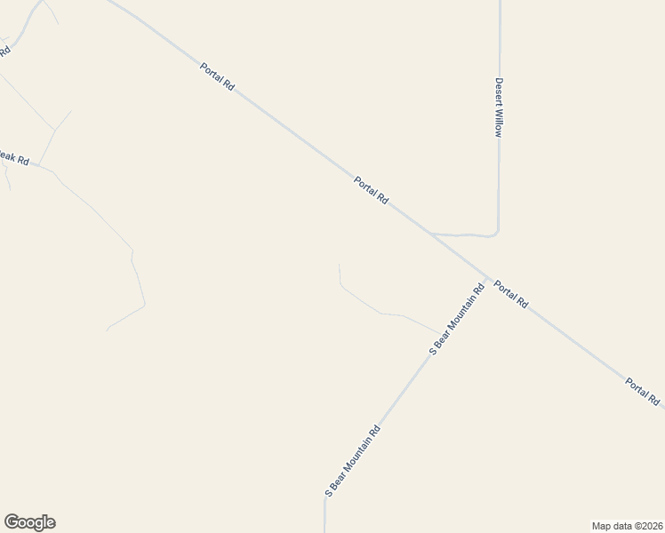 map of restaurants, bars, coffee shops, grocery stores, and more near 2711 South Bear Mountain Road in San Simon