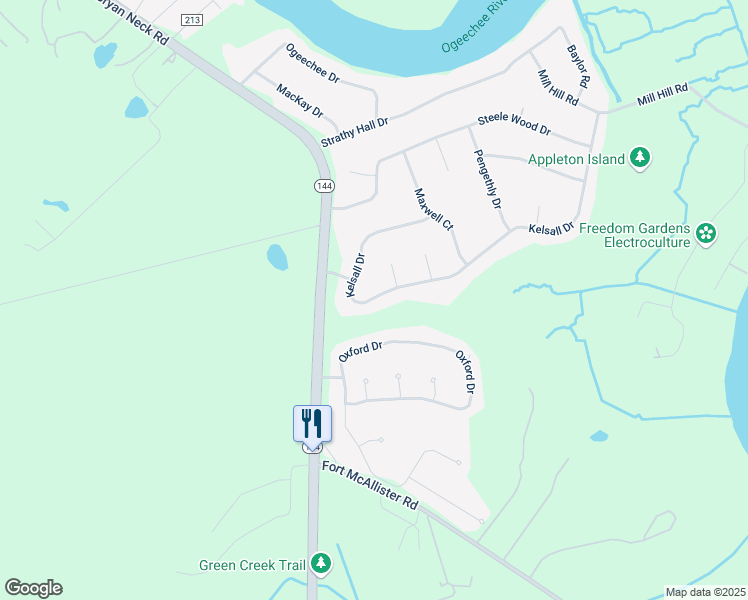 map of restaurants, bars, coffee shops, grocery stores, and more near 889 Kelsall Road Circle in Richmond Hill