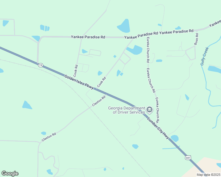 map of restaurants, bars, coffee shops, grocery stores, and more near 422 Lumber City Highway in Hazlehurst