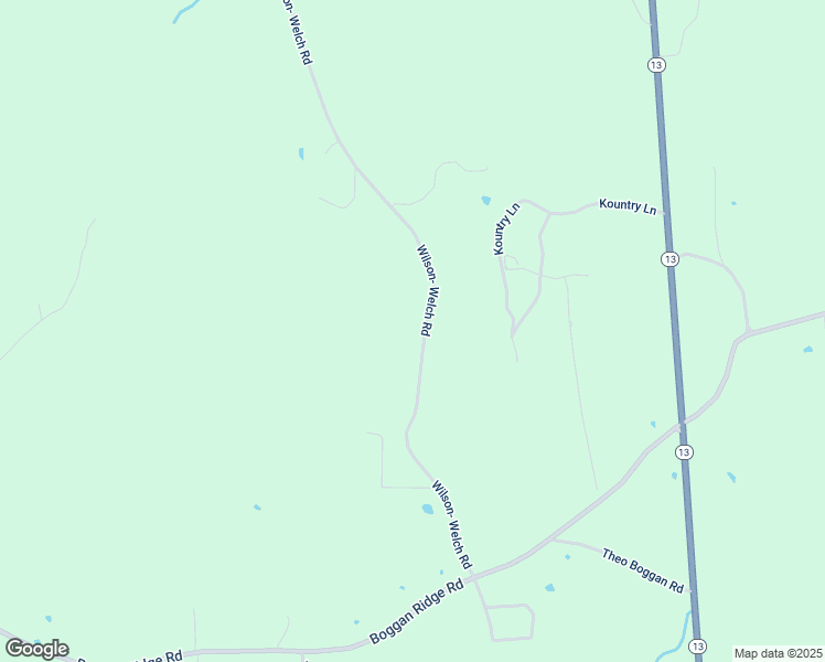 map of restaurants, bars, coffee shops, grocery stores, and more near 543 Wilson- Welch Road in Mendenhall