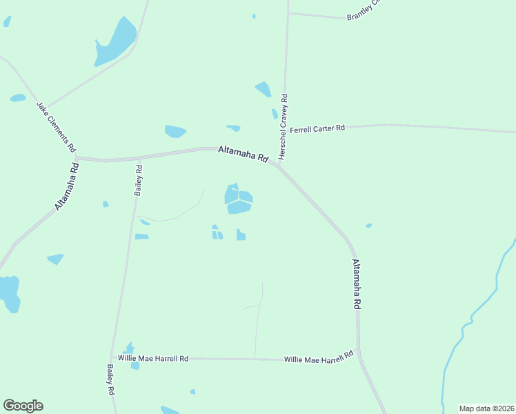 map of restaurants, bars, coffee shops, grocery stores, and more near 1684 Altamaha Road in Hazlehurst