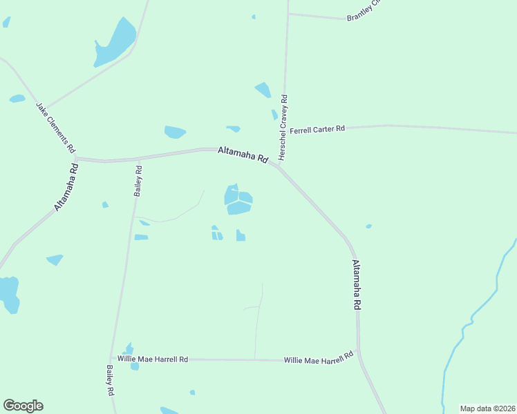map of restaurants, bars, coffee shops, grocery stores, and more near 1684 Altamaha Road in Hazlehurst
