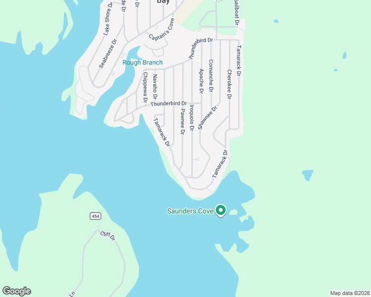map of restaurants, bars, coffee shops, grocery stores, and more near 4440 Iroquois Drive in May