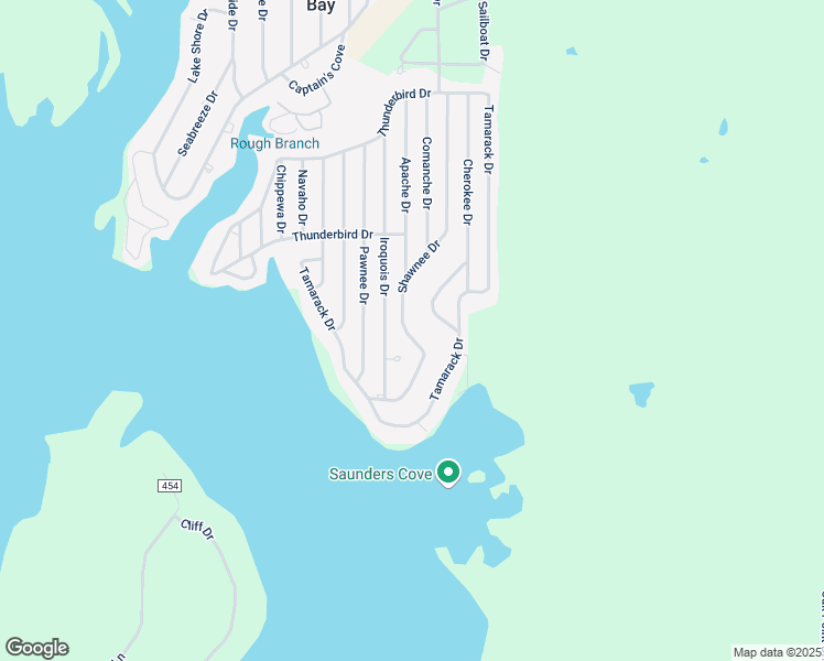 map of restaurants, bars, coffee shops, grocery stores, and more near 4571 Shawnee Drive in May
