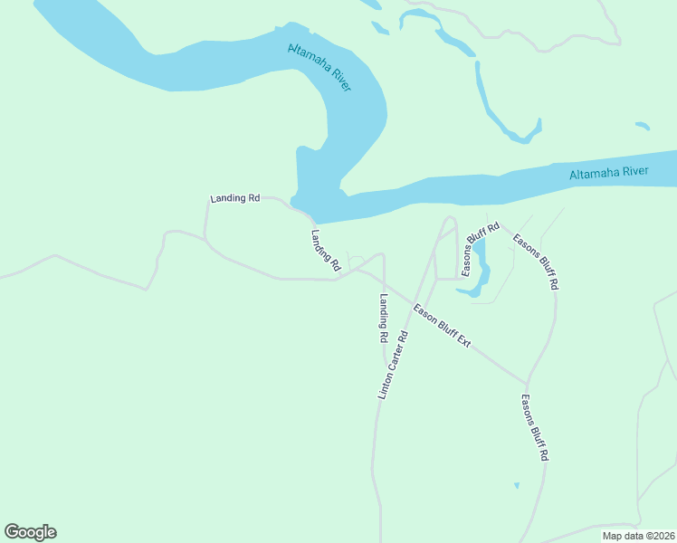 map of restaurants, bars, coffee shops, grocery stores, and more near 438 Landing Road in Baxley