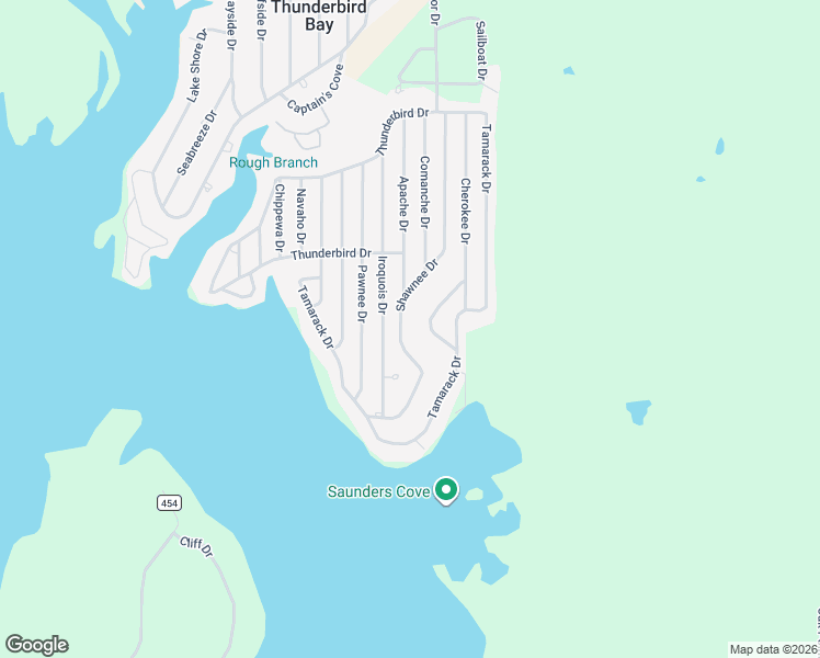 map of restaurants, bars, coffee shops, grocery stores, and more near 4571 Shawnee Drive in May