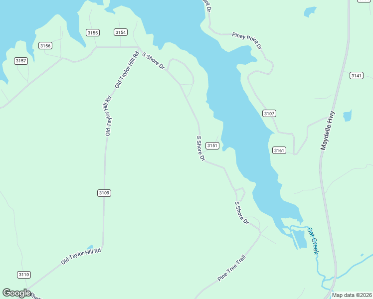 map of restaurants, bars, coffee shops, grocery stores, and more near 3224 County Road 3108 in Jacksonville