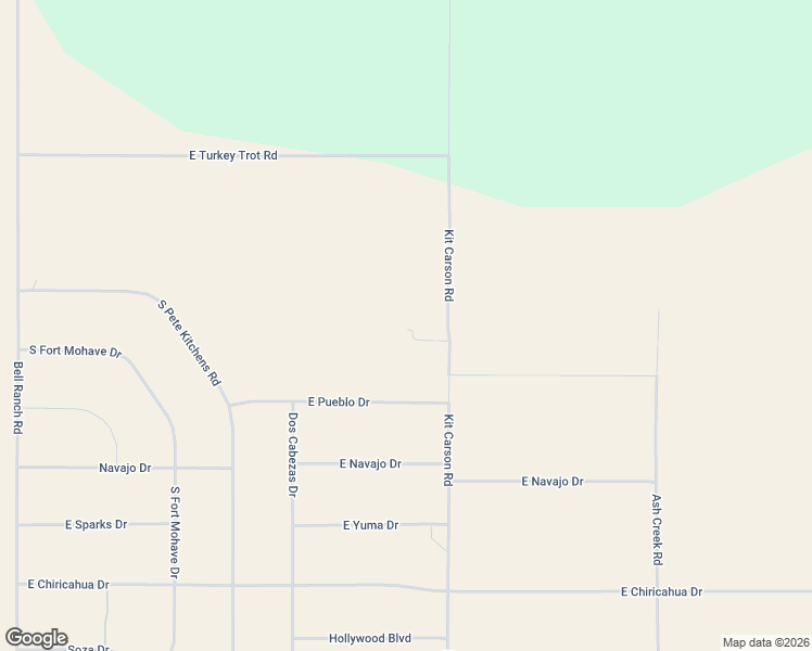 map of restaurants, bars, coffee shops, grocery stores, and more near Kit Carson Road in Cochise