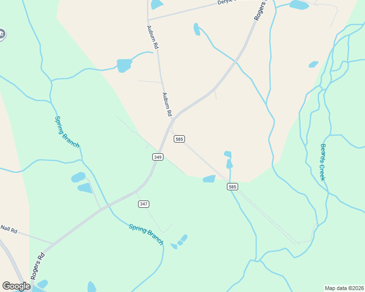 map of restaurants, bars, coffee shops, grocery stores, and more near 102 O'Neal Lane in Glennville