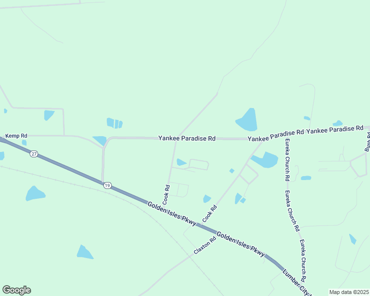 map of restaurants, bars, coffee shops, grocery stores, and more near 82 Cook Road in Hazlehurst