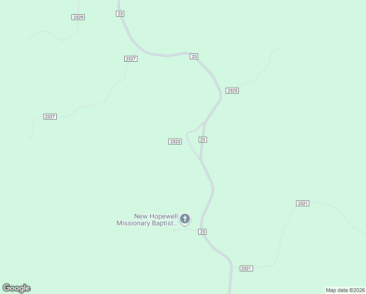 map of restaurants, bars, coffee shops, grocery stores, and more near 30-40 County Road 2323 in Bay Springs