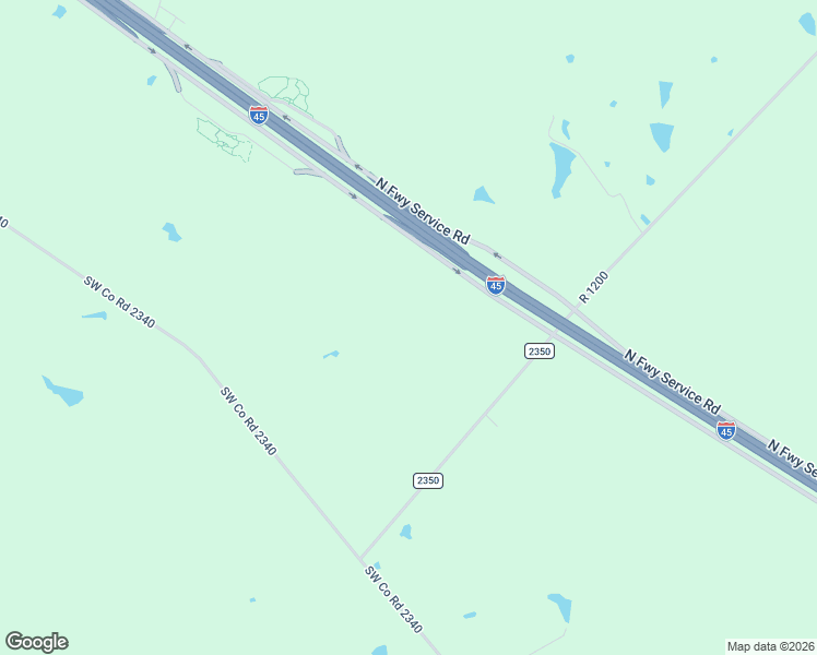 map of restaurants, bars, coffee shops, grocery stores, and more near 14414 South Int Highway 45 West in Streetman