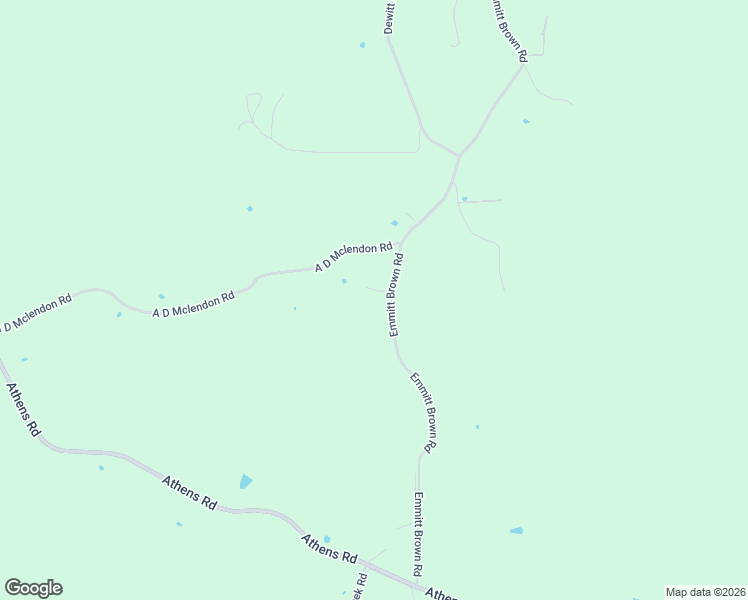 map of restaurants, bars, coffee shops, grocery stores, and more near 111 Olivia Drive in Mendenhall