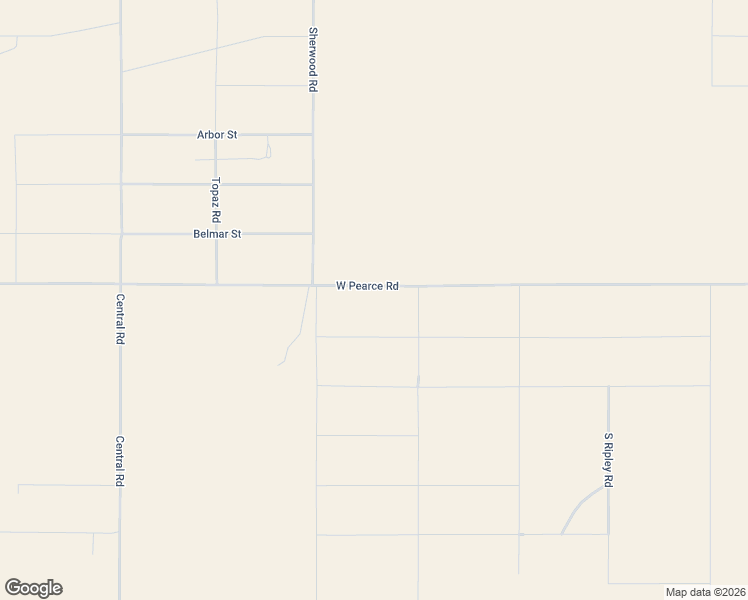 map of restaurants, bars, coffee shops, grocery stores, and more near West Pearce Road in Elfrida