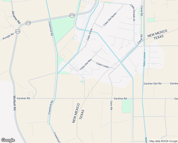 map of restaurants, bars, coffee shops, grocery stores, and more near 4 Cielo Escondido in Anthony