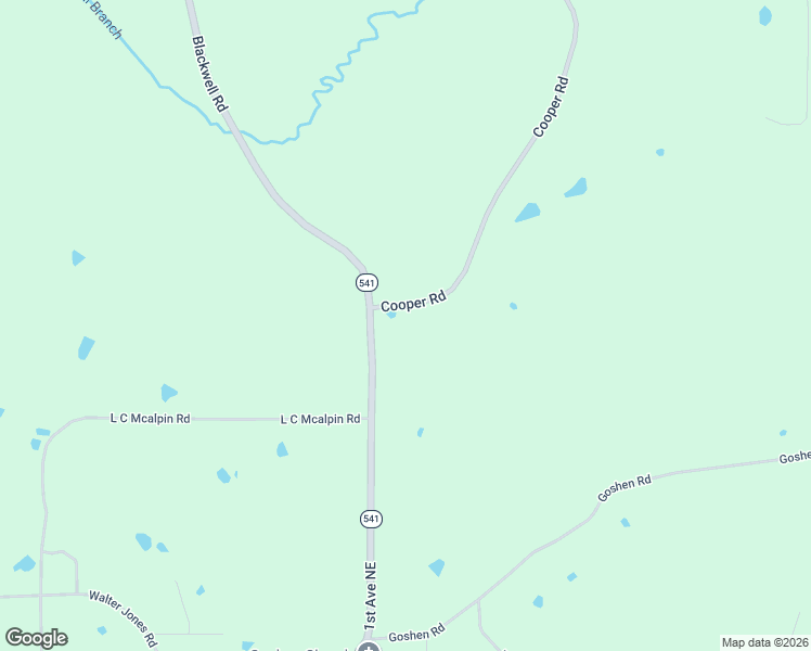 map of restaurants, bars, coffee shops, grocery stores, and more near 116 Cooper Road in Magee