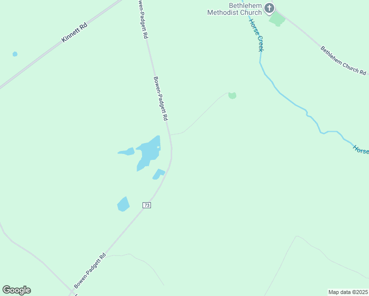 map of restaurants, bars, coffee shops, grocery stores, and more near 163 Bowen-Padgett Road in Jacksonville