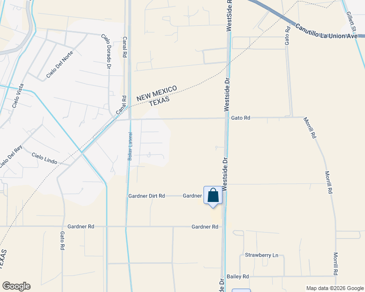map of restaurants, bars, coffee shops, grocery stores, and more near 898 Gato Road in El Paso