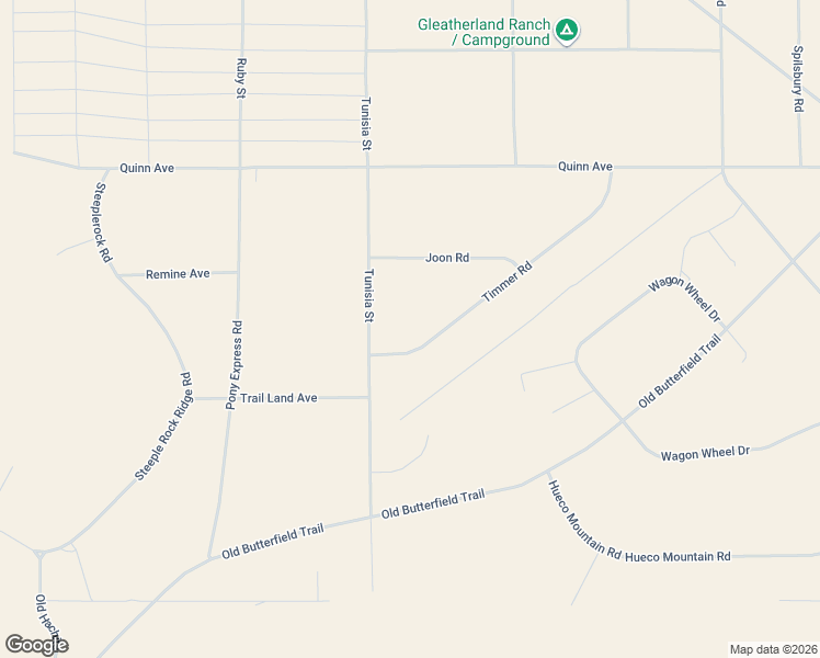 map of restaurants, bars, coffee shops, grocery stores, and more near 6802 Tunisia Street in El Paso