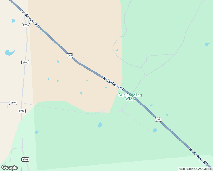 map of restaurants, bars, coffee shops, grocery stores, and more near 16399 U.S. 287 in Tennessee Colony