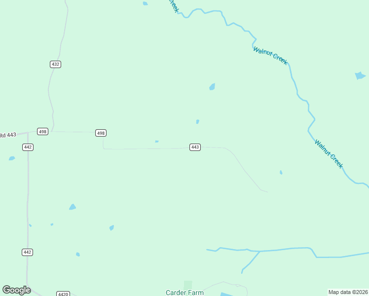 map of restaurants, bars, coffee shops, grocery stores, and more near County Road 443 in Anderson County