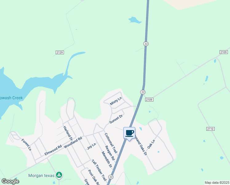 map of restaurants, bars, coffee shops, grocery stores, and more near 249 Tall Timber Loop in Whitney
