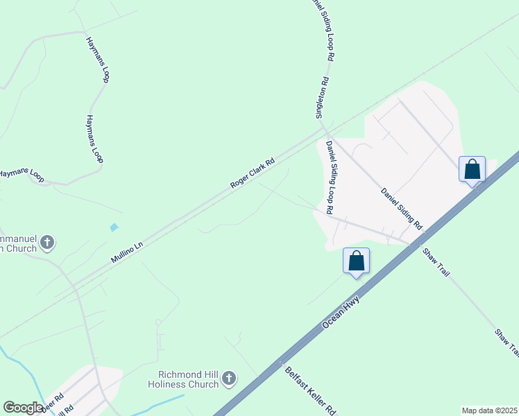 map of restaurants, bars, coffee shops, grocery stores, and more near 51 Hill Road in Richmond Hill