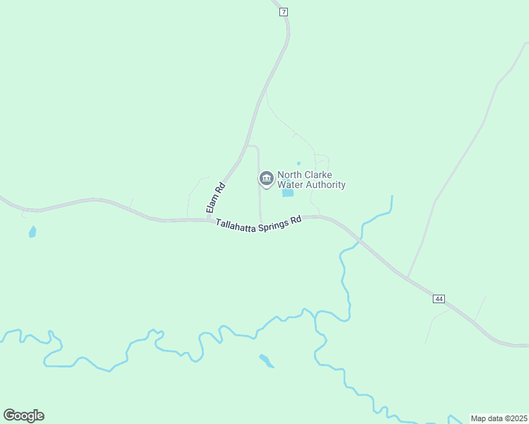 map of restaurants, bars, coffee shops, grocery stores, and more near 80 Rush Lane in Thomasville