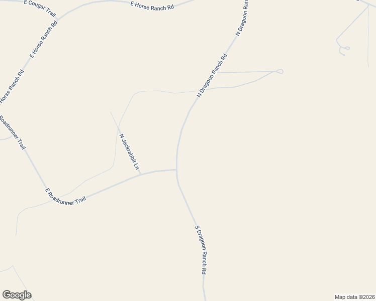 map of restaurants, bars, coffee shops, grocery stores, and more near North Dragoon Ranch Road in Saint David