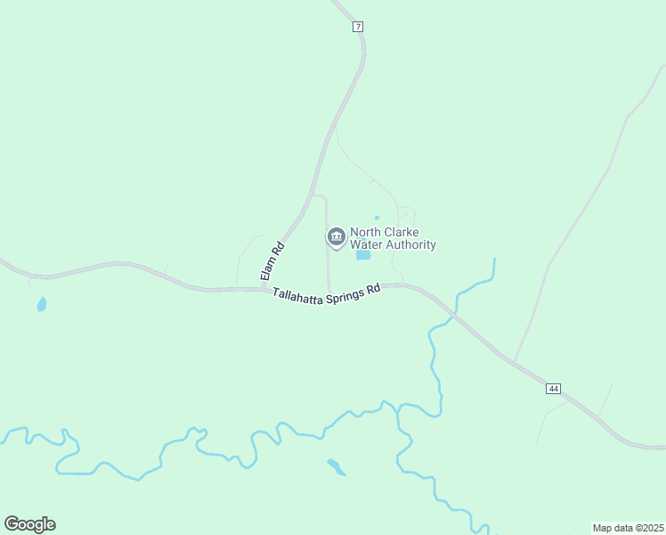 map of restaurants, bars, coffee shops, grocery stores, and more near 80 Rush Lane in Thomasville