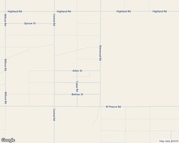 map of restaurants, bars, coffee shops, grocery stores, and more near Arbor Street in Cochise County