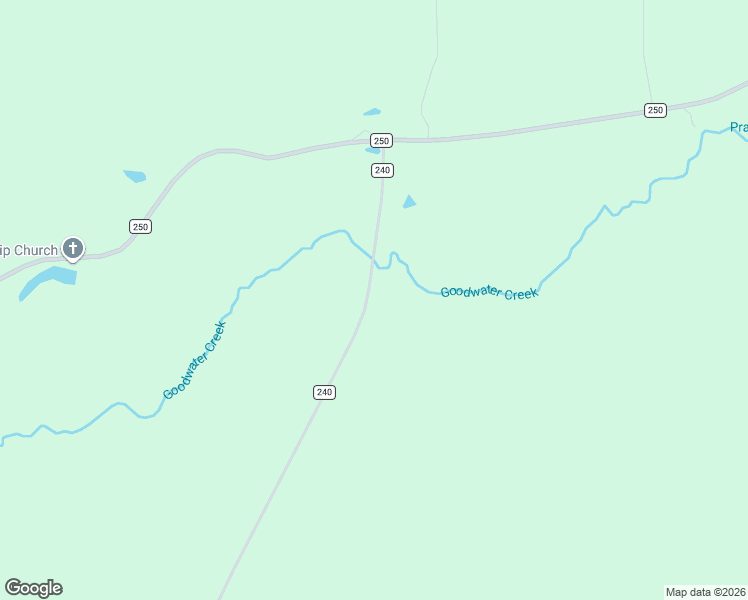 map of restaurants, bars, coffee shops, grocery stores, and more near 3999 County Road 240 in Vossburg