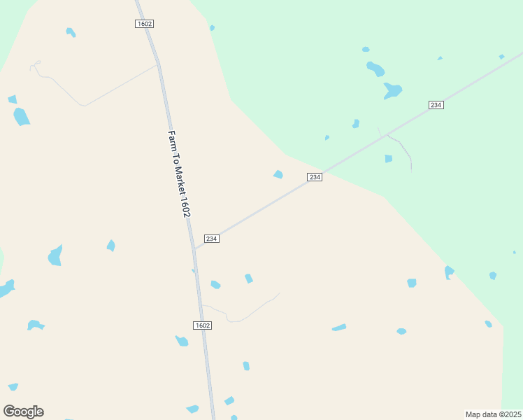 map of restaurants, bars, coffee shops, grocery stores, and more near County Road 234 in Hico