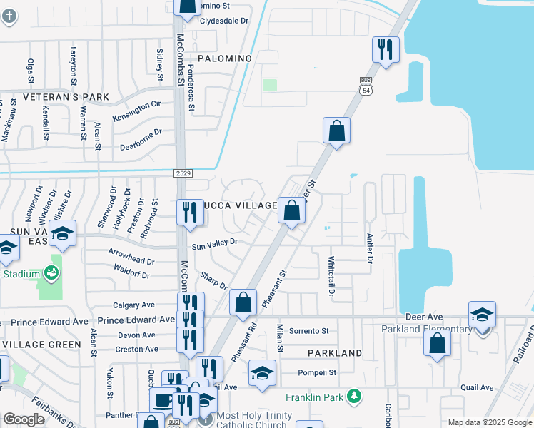 map of restaurants, bars, coffee shops, grocery stores, and more near 10333 Grouse Road in El Paso