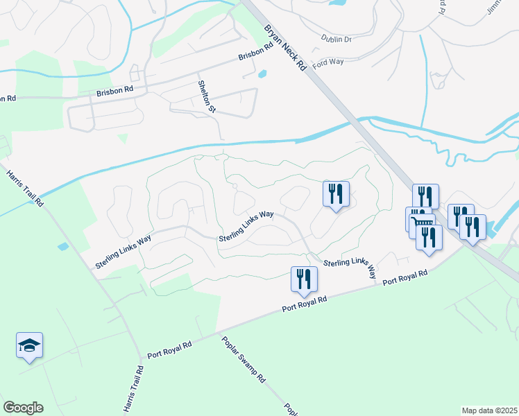 map of restaurants, bars, coffee shops, grocery stores, and more near 190 Fair View Drive in Richmond Hill